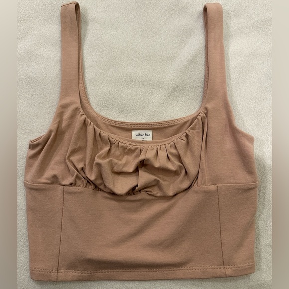 Aritzia Wilfred Blush Pink Top - Picture 2 of 2